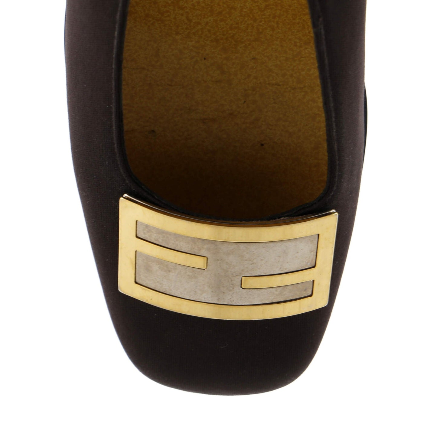 Fendi Women'S Vintage Ff Pumps Canvas