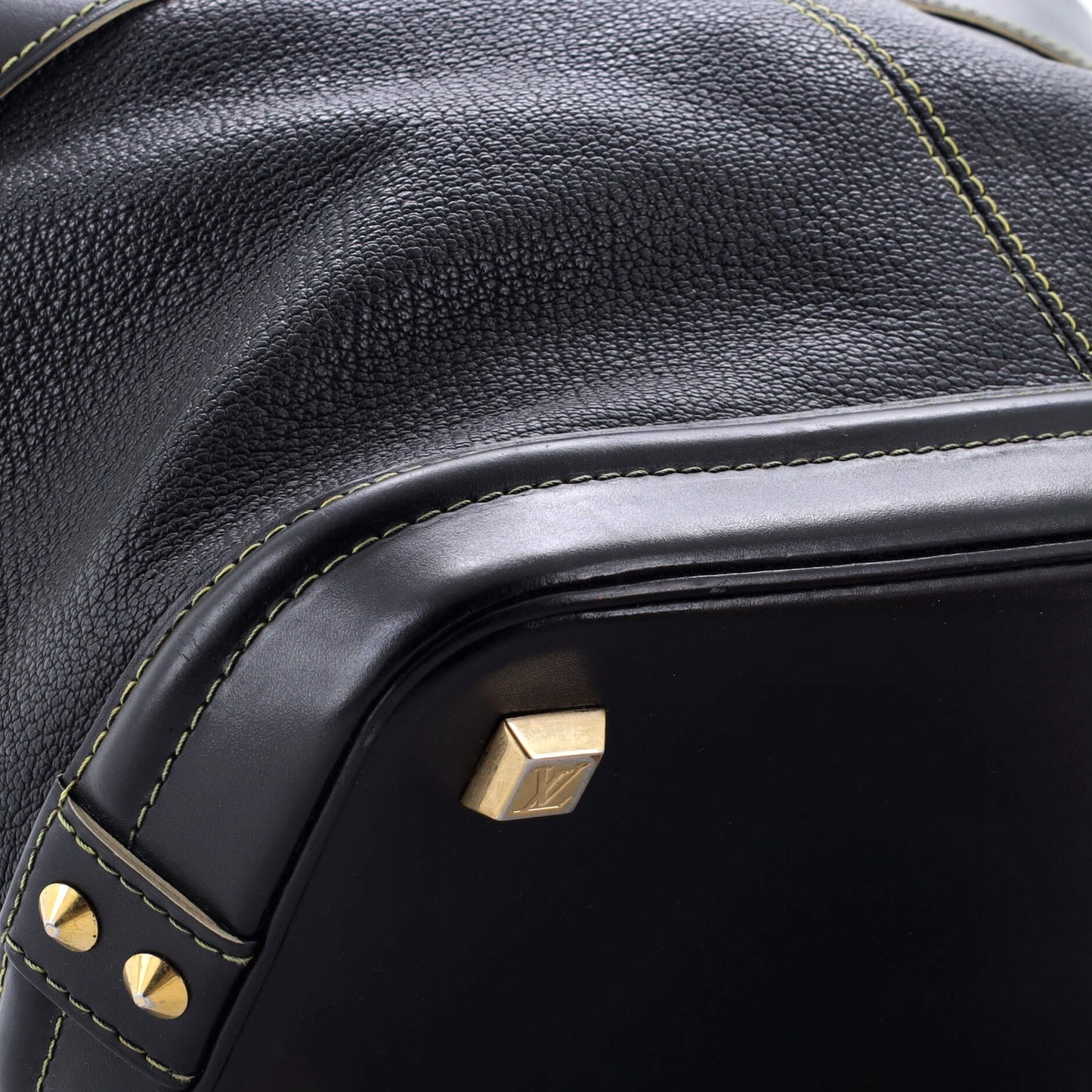 Louis Vuitton Suhali Lockit Handbag Leather Pm