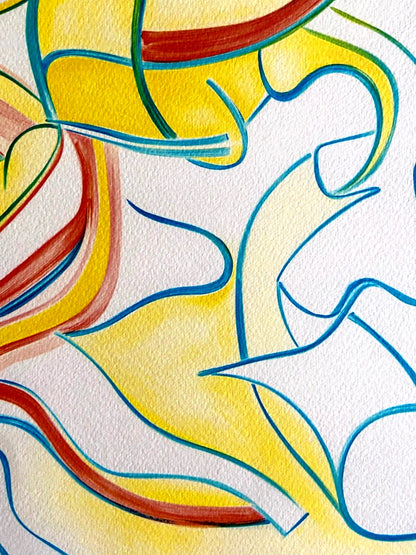 Willem De Kooning Lithograph Guggenheim Museum
