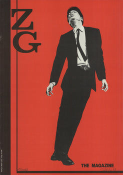 Robert Longo Zg Magazine, Jack Goldstein Signed 
