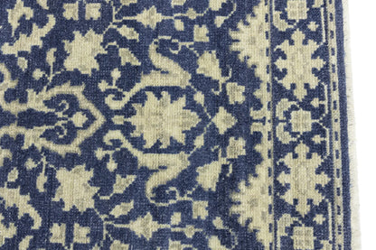 3X5 Ft Transitional Oriental Rug Muted Floral