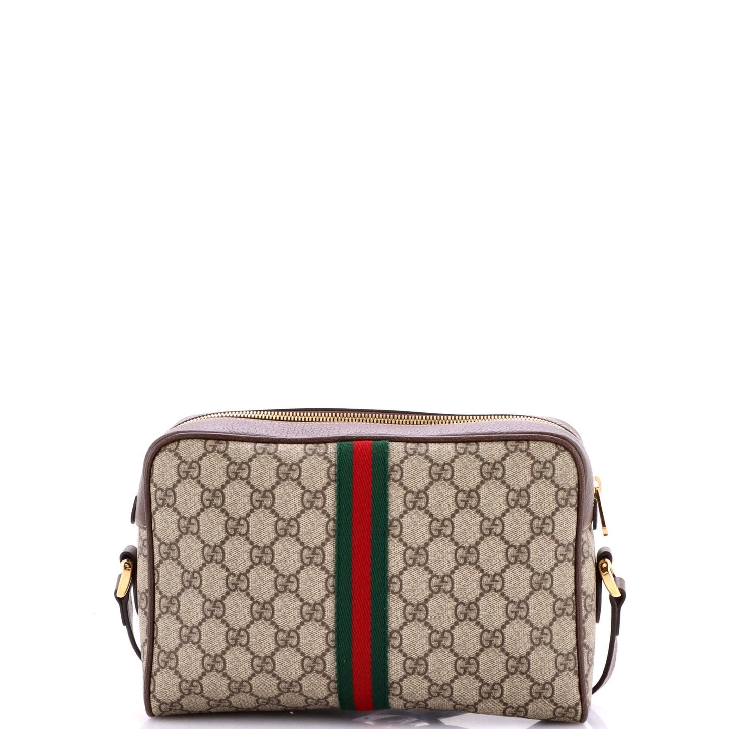 Small Gucci Ophidia Shoulder Bag GG Coated Canvas