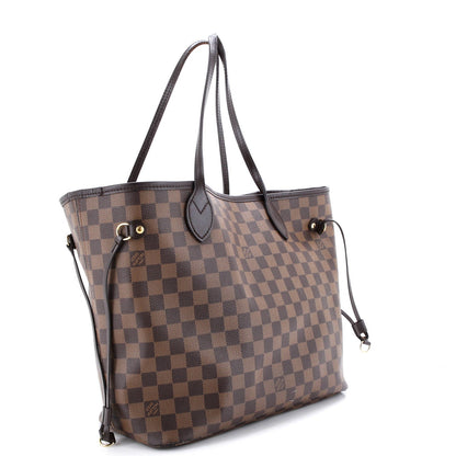 Louis Vuitton Neverfull Nm Tote Damier Mm