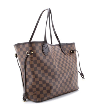 Louis Vuitton Neverfull Nm Tote Damier Mm