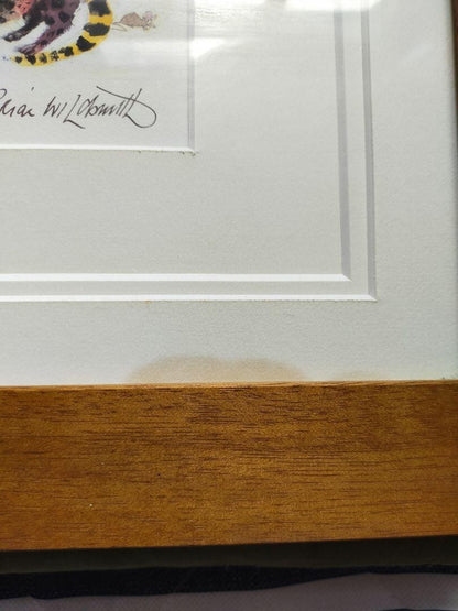 Brian Wildsmith Signed Giclee Print "The Tortoise And The Hare" Childrens Book