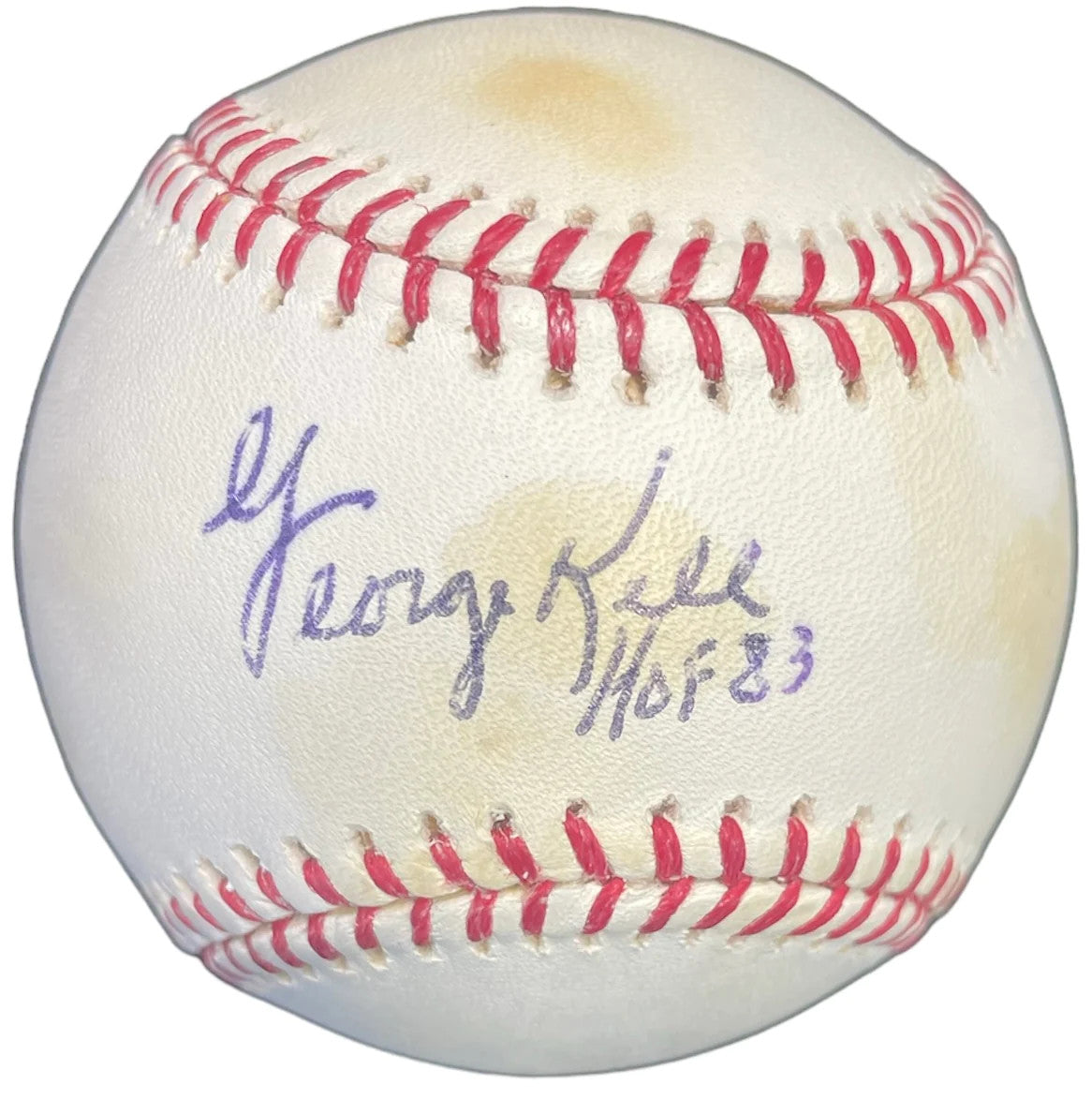 George Kell Autographed Official Major League Baseball (Jsa)