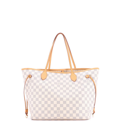 Louis Vuitton Neverfull Nm Tote Damier Mm