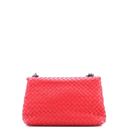 Bottega Veneta Olimpia Crossbody Bag Intrecciato Nappa Small