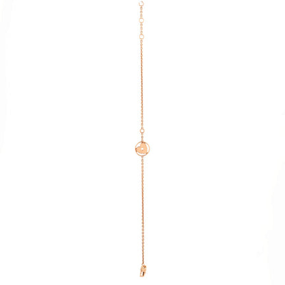 Louis Vuitton Idylle Blossom Monogram Heart Bracelet 18K Rose Gold With Diamond