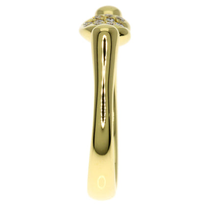 Tiffany&Co. Ring Bean Diamond K18 Yellow Gold