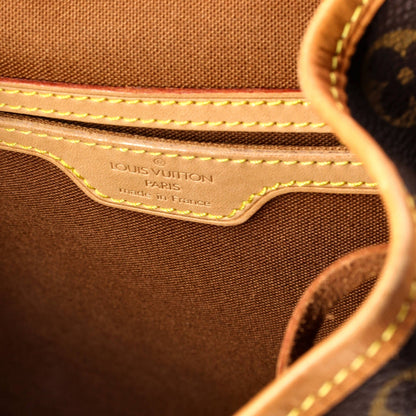 Louis Vuitton Vintage Montsouris Backpack Monogram Canvas Gm