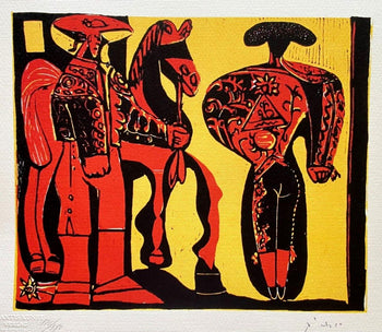 Pablo Picasso.  Signed Lithograph COA Numbered By