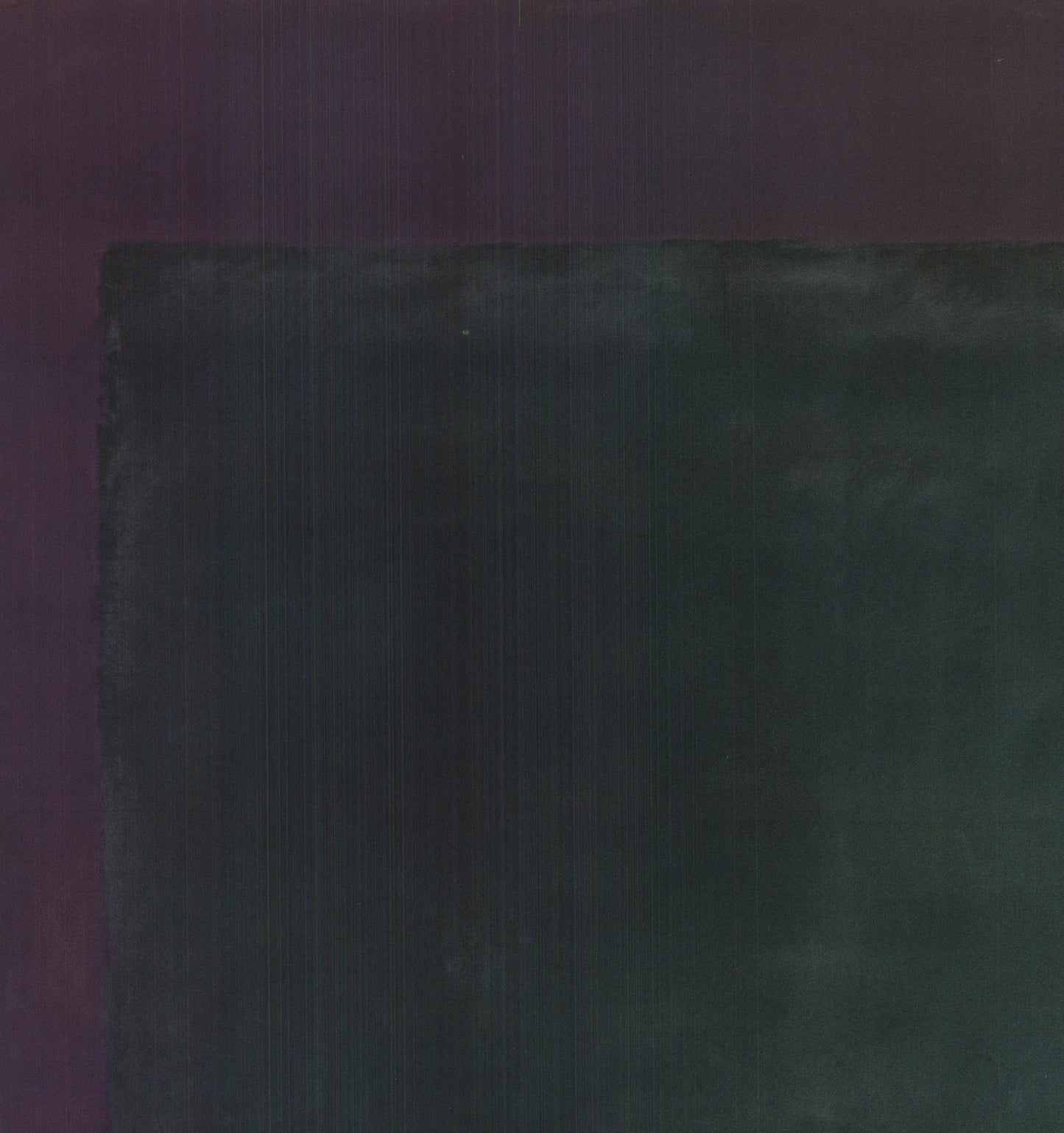 Mark Rothko Green On Purple " Offset Lithograph Abstract
