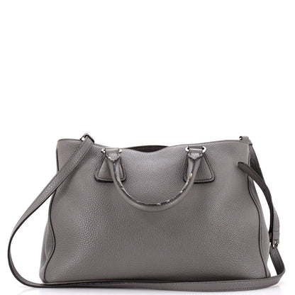 Prada Convertible Shopping Tote Vitello Daino Medium