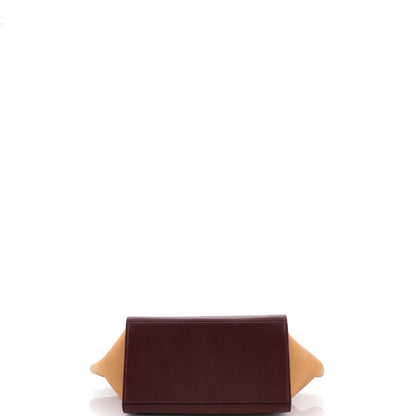 Celine Tricolor Trapeze Bag Leather Small