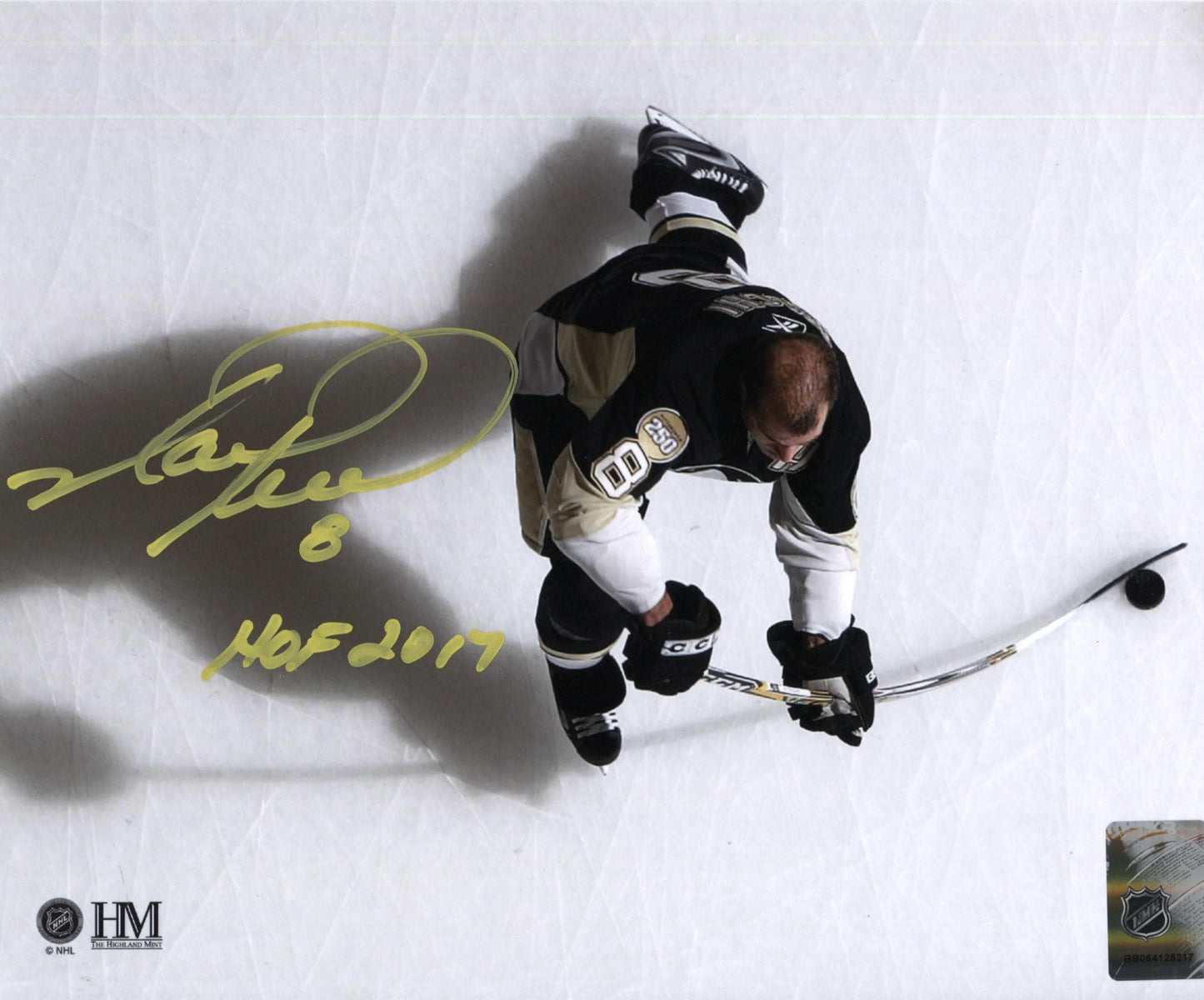 Mark Recchi Autographed 8X10 Photo Pittsburgh Penguins