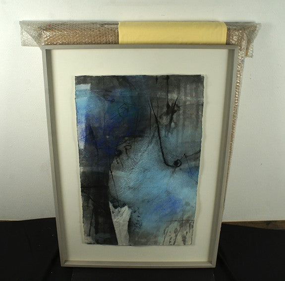 Mixed media painting exhibit miwa nishimura itabashi art museum 1995 part
