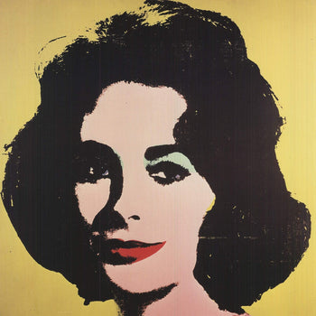 Andy Warhol Early Colored Liz 
