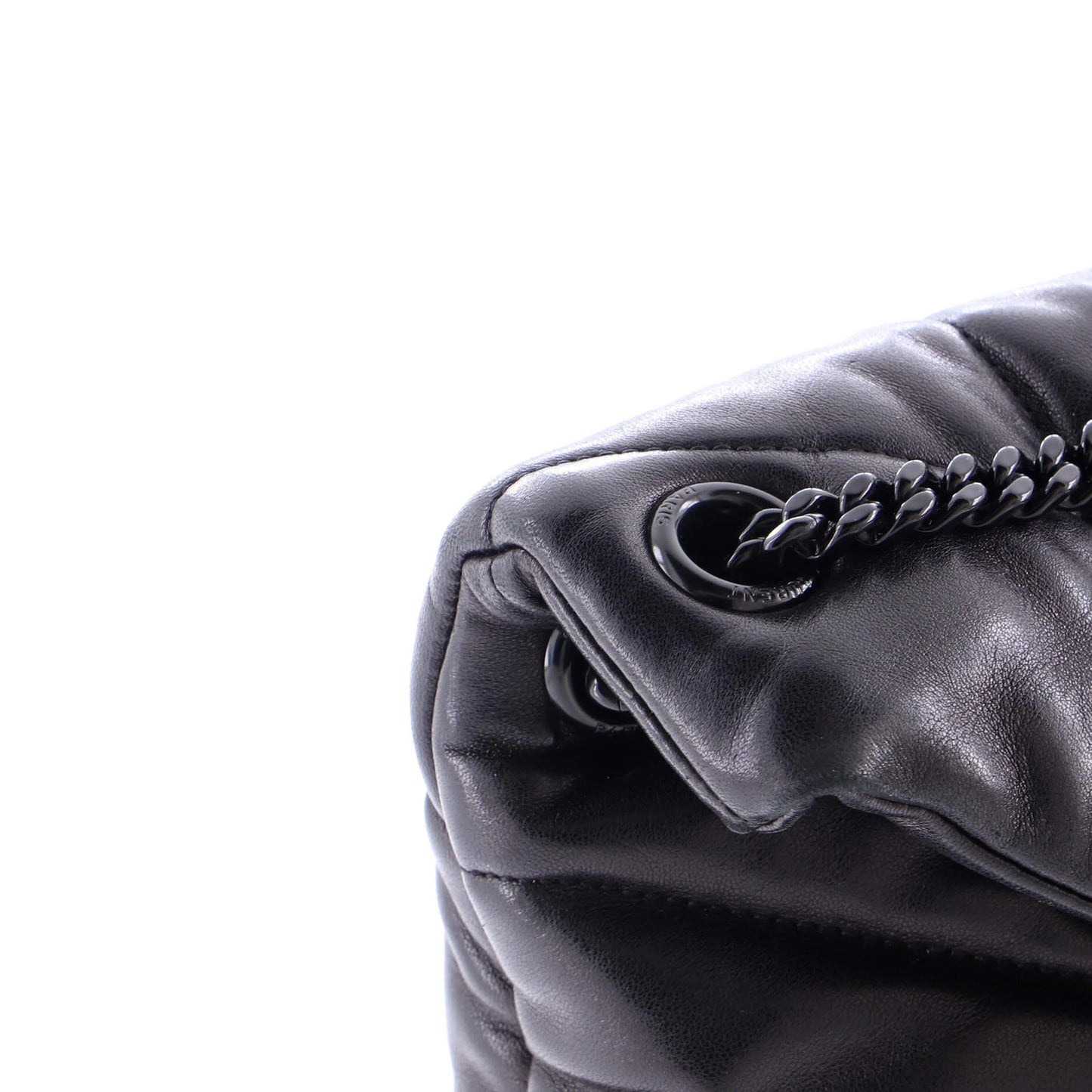 Saint Laurent Loulou Puffer Shoulder Bag Quilted Leather Small