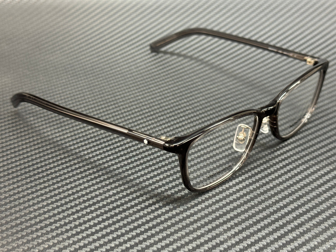 Mont Blanc Mb0376Oj 003 Grey Transparent Men'S 54