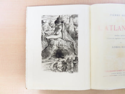 Latlantide By Pierre Benoit - Illustrated By Lobel-Riche - First Edition - 1922