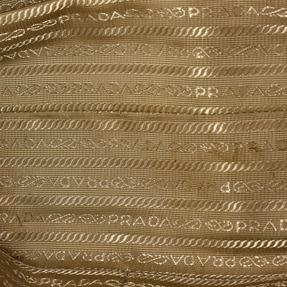 Prada Convertible Tote Canvas And Saffiano Leather Large