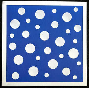 Yayoi Kusama ' Cosmo ' Lithograph Mori Art Museum Coa Numbered Hand