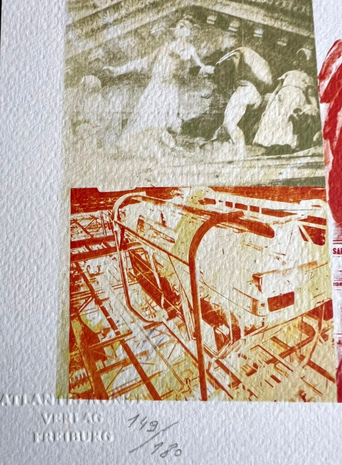 Robert Rauschenberg Lithograph Coa Signed Op Numbered In Pencil 180
