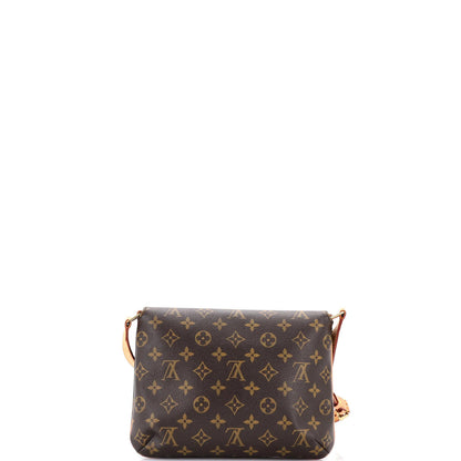 Louis Vuitton Musette Tango Handbag Monogram Canvas