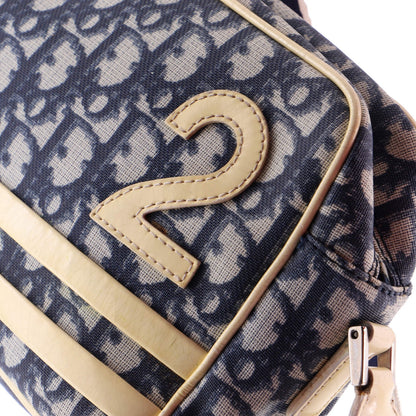 Christian Dior Vintage Crossbody Bag Diorissimo Canvas Medium