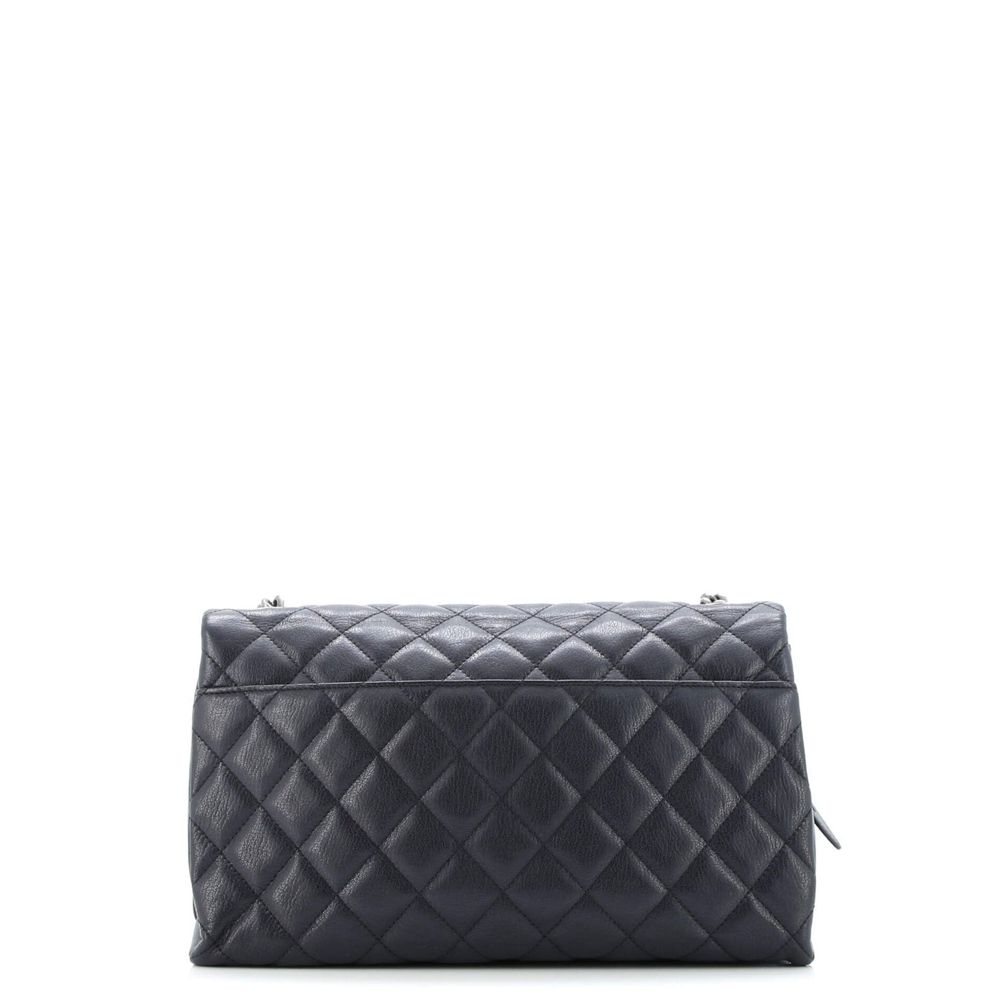 Chanel City Rock Flap Bag Quilted Goatskin Large