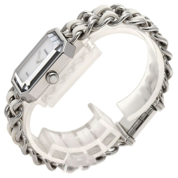 Chanel Premiere M Watches H1639 Stainless Steel/Ssxleather Ladies