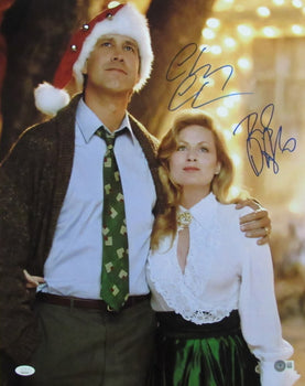 Chevy Chase/Beverly D'Angelo Signed 16X20 Photo 