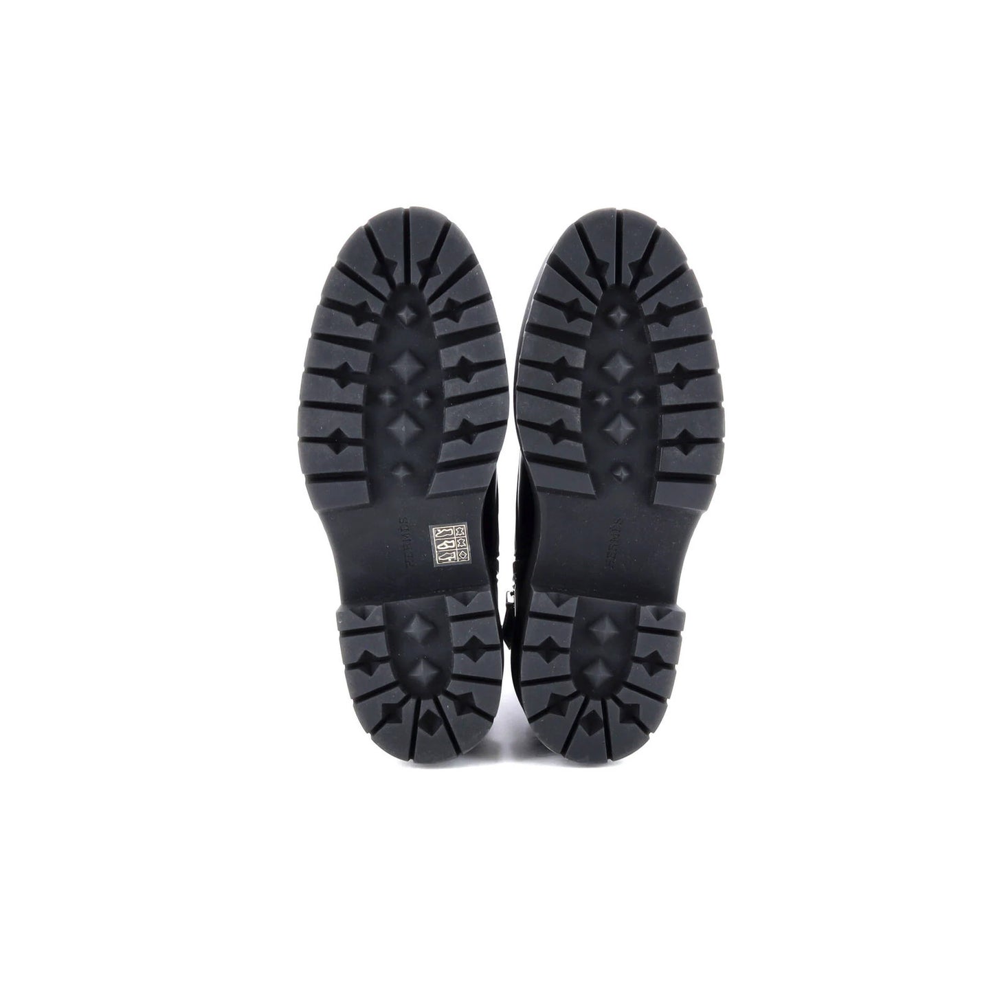 Hermes Men'S Hoodie Ankle Boots Leather