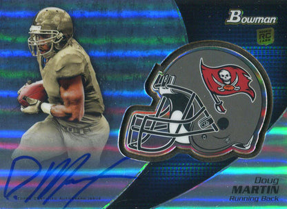 Doug Martin Autographed 2012 Bowman Chrome Rookie Card