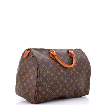 Louis Vuitton Speedy Handbag Monogram Canvas 35
