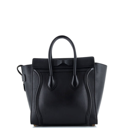 Celine Luggage Bag Smooth Leather Micro