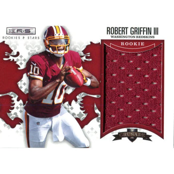 Robert Griffin Iii Unsigned 2012 Rookie And Stars Jersey Rookie Card