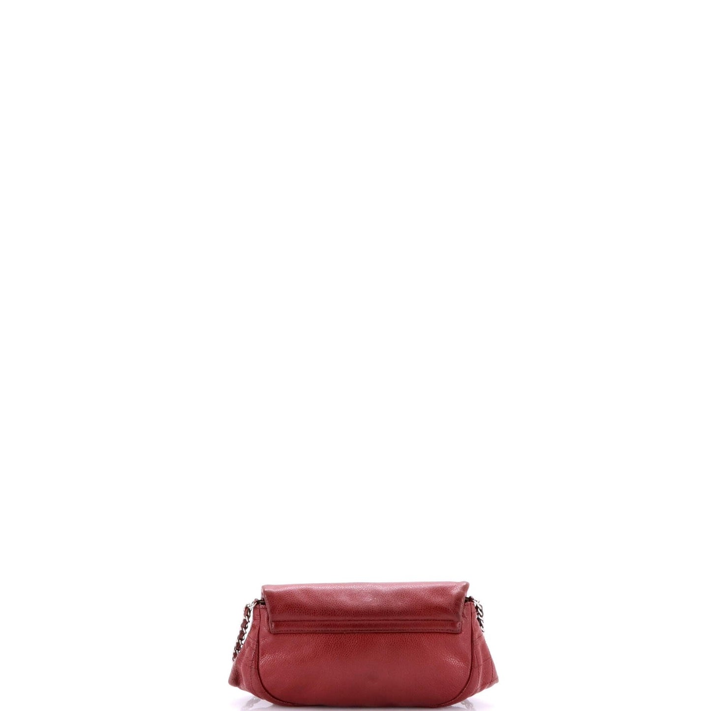 Chanel Half Moon Wallet On Chain Caviar