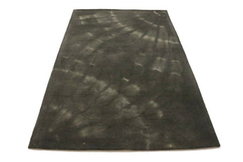 Hand-Tufted Abstract Tie-Dye Design Rug Modern