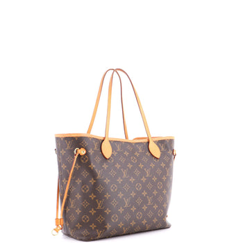 Louis Vuitton Neverfull Nm Tote Monogram Canvas Mm