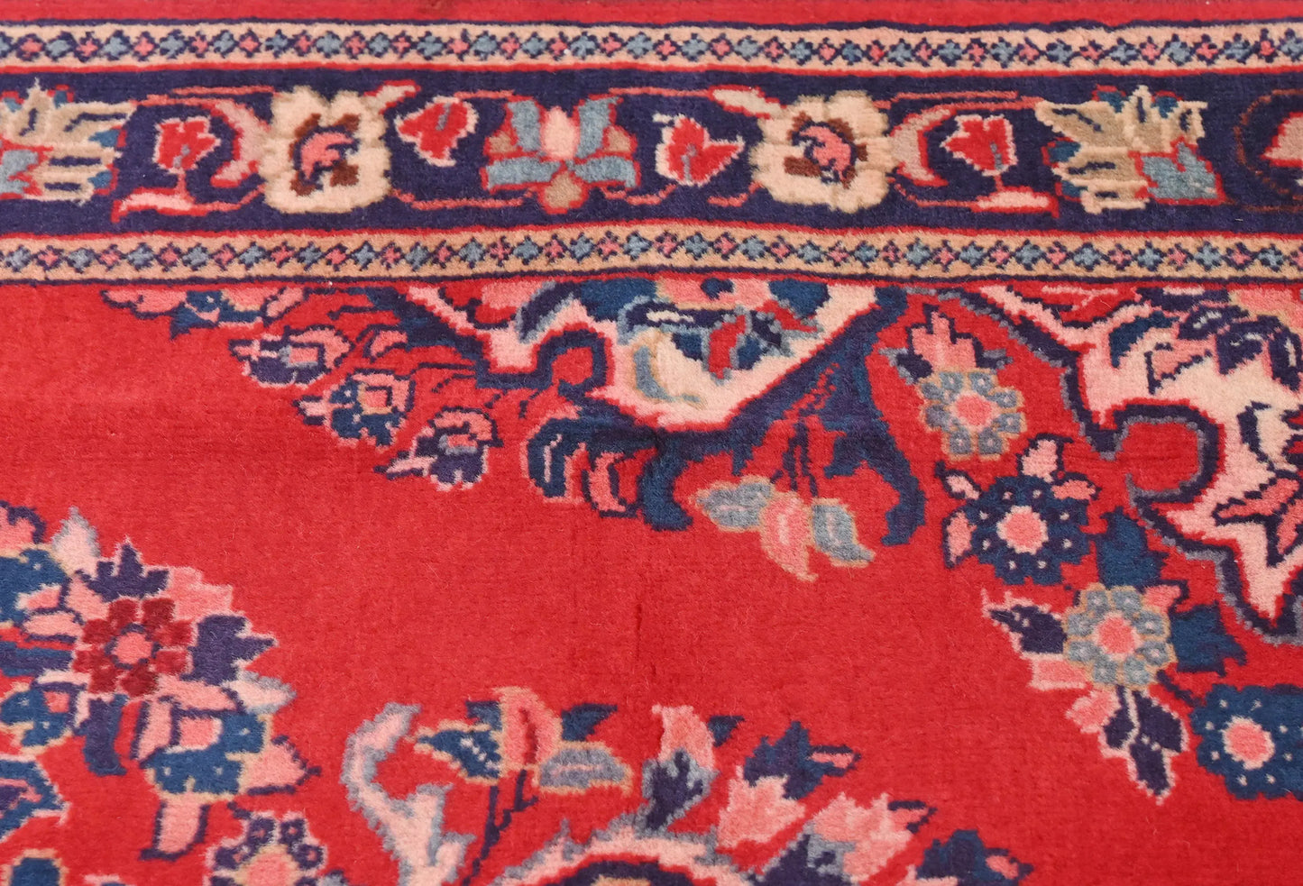 2'2X3'8 Ft Handmade Oriental Area Rug Red Tribal