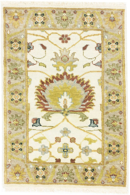 Peshawar Osh Chobi Oriental Rug 2X3 ft Small