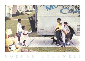 Norman Rockwell Moving In 