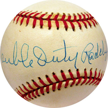 Double Duty Radcliffe Autographed Baseball (Jsa)