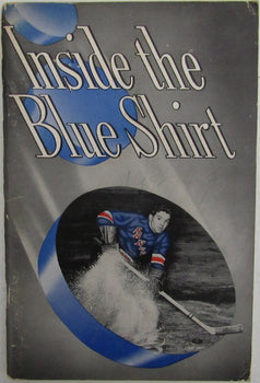 1948/49 New York Rangers Yearbook Blue Book Media/Press Guide 144274