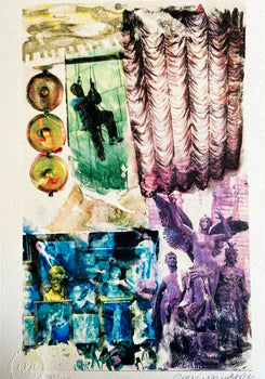 Robert Rauschenberg Lithograph Coa Numbered Signed Op Jasper Johns