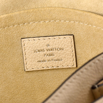 Louis Vuitton Mylockme Handbag Flower Embellished Leather Bb