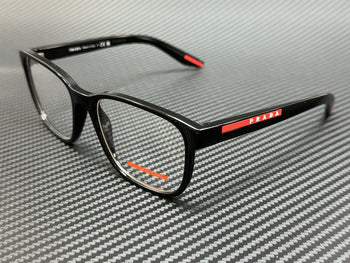 Prada Linea Rossa Ps 06Pv 1Ab1O1 Black Men'S 57