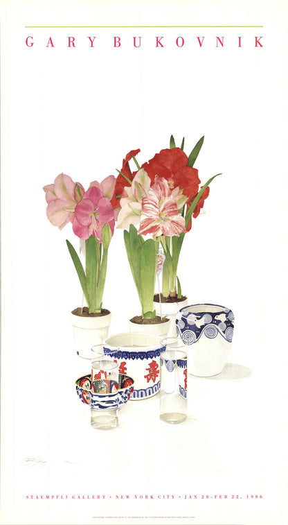 Gary Bukovnik California Still Life No. 14 " Offset Lithograph Cont